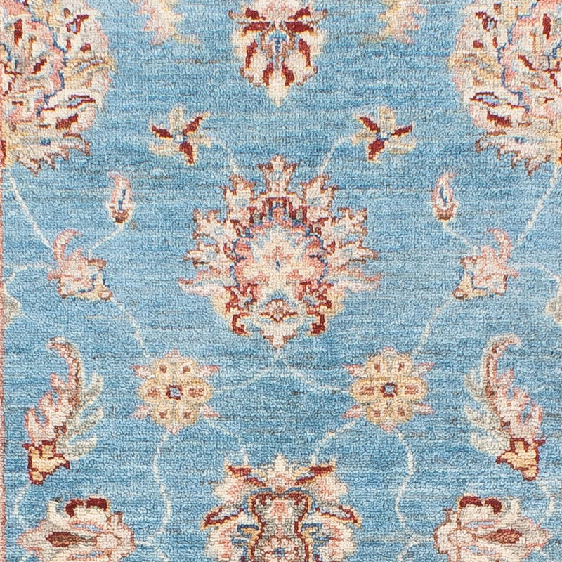 Løber Ziegler Carpet - 201 x 82 cm - turkis