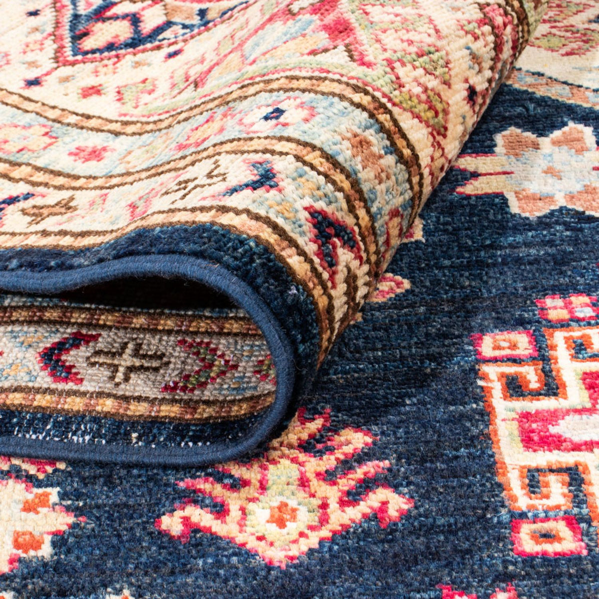 Ziegler Carpet - Kazak - 245 x 168 cm - mørkeblå