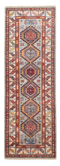 Løber Ziegler Carpet - Kazak - 228 x 74 cm - lyseblå