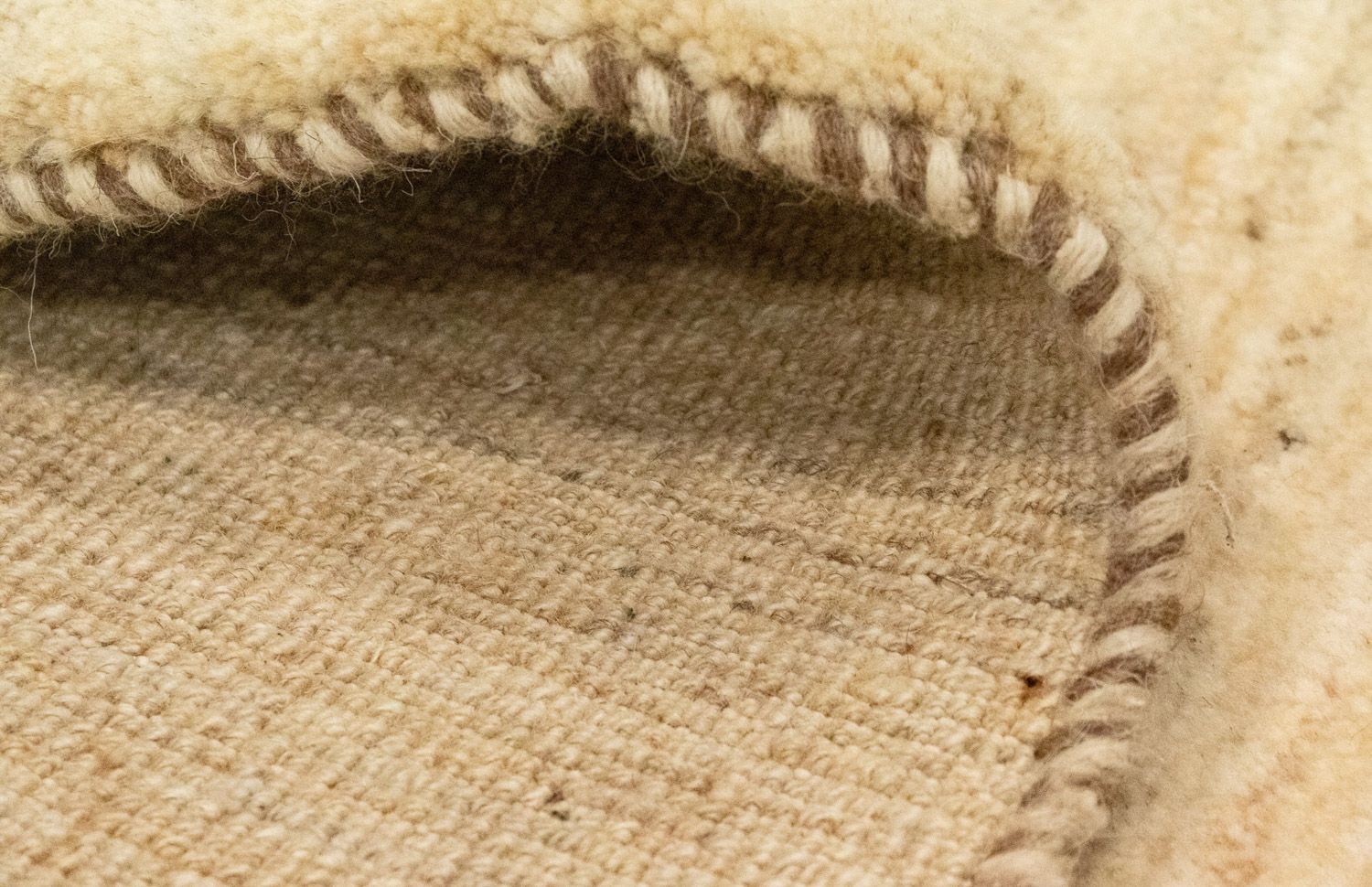 Løber Gabbeh-tæppe - Persisk - 293 x 82 cm - beige