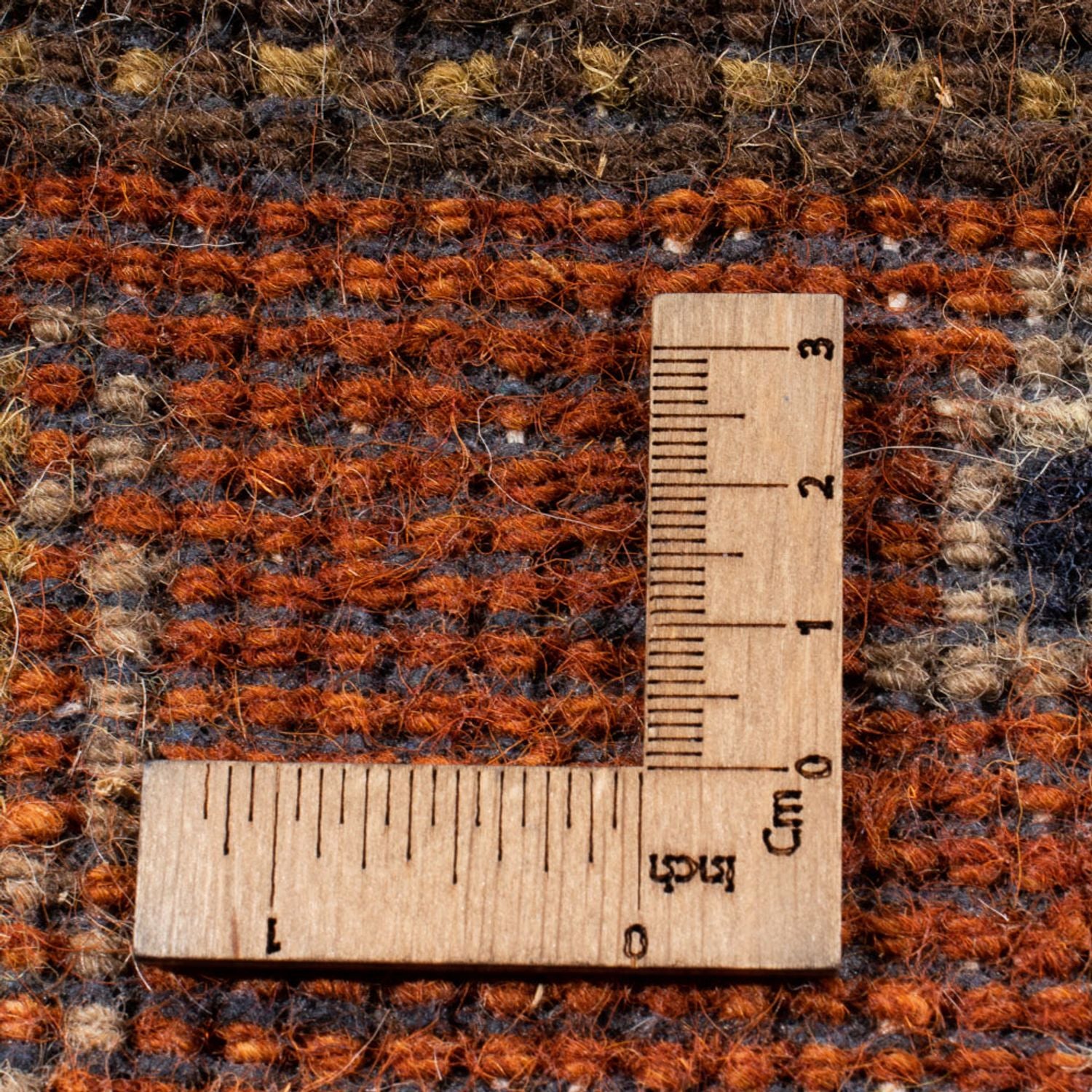 Orientalsk tæppe - 93 x 63 cm - rust