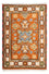 Orientalsk tæppe - 92 x 62 cm - orange