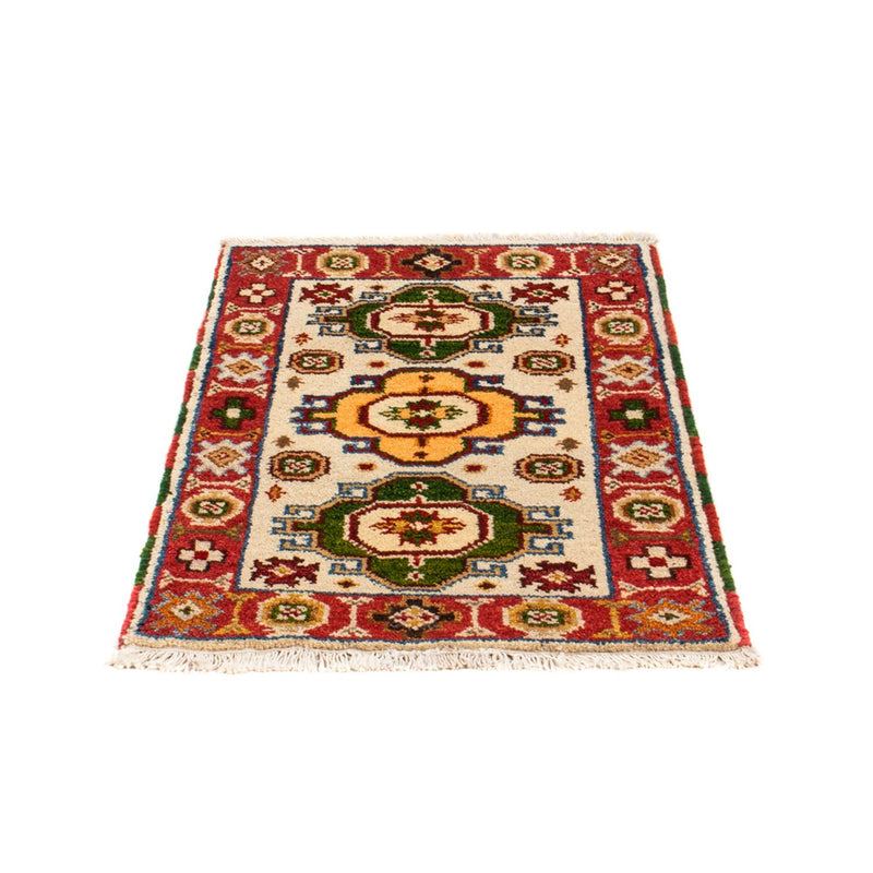 Orientalsk tæppe - 91 x 63 cm - beige
