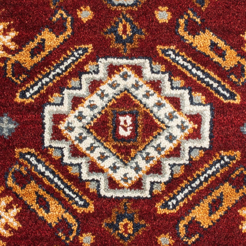 Orientalsk tæppe - 91 x 62 cm - rød