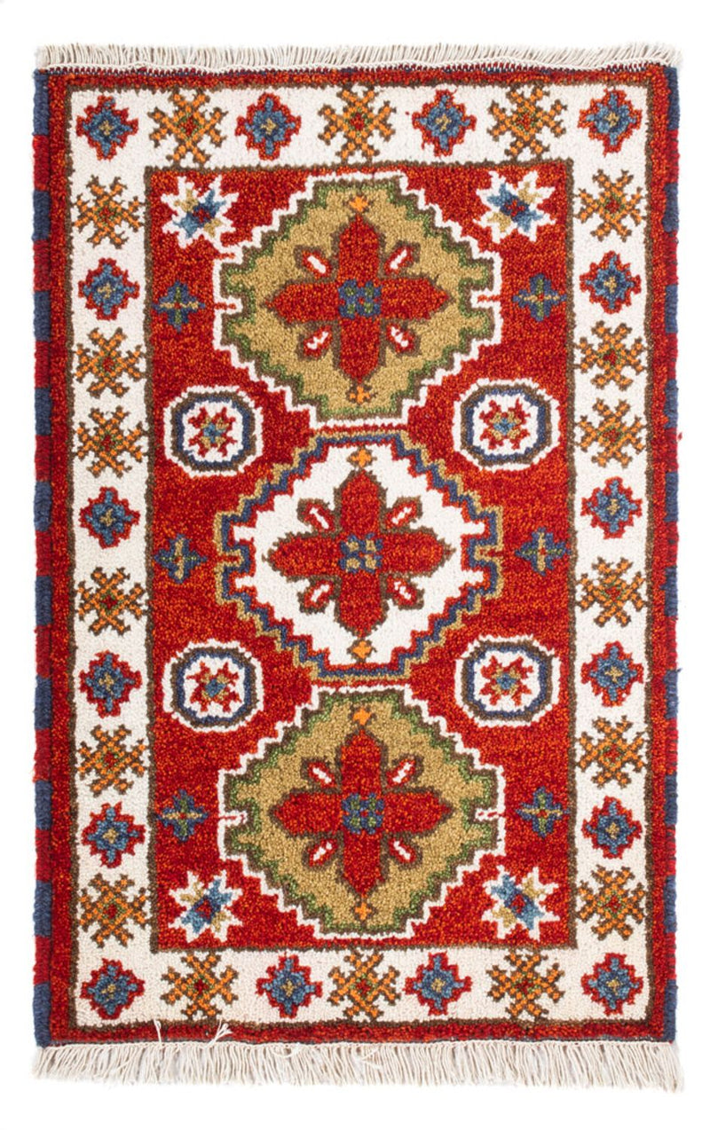 Orientalsk tæppe - 94 x 62 cm - rød
