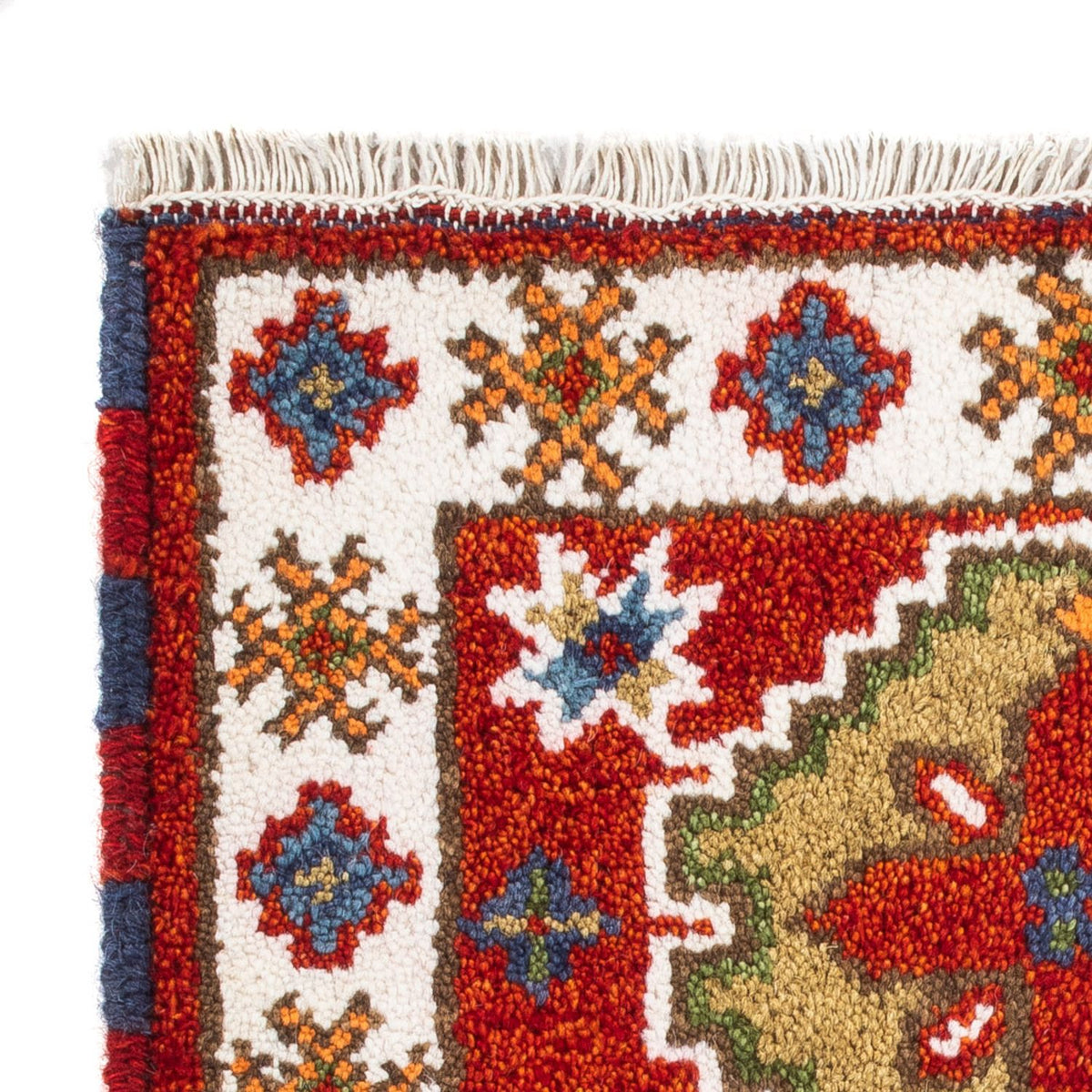 Orientalsk tæppe - 94 x 62 cm - rød