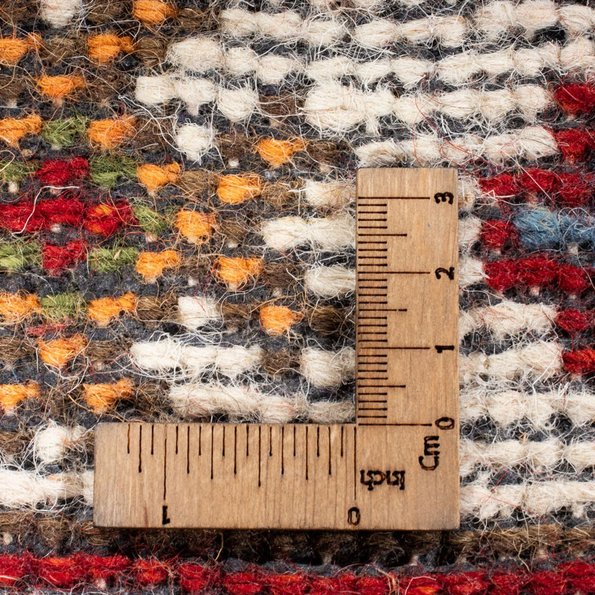 Orientalsk tæppe - 94 x 62 cm - rød