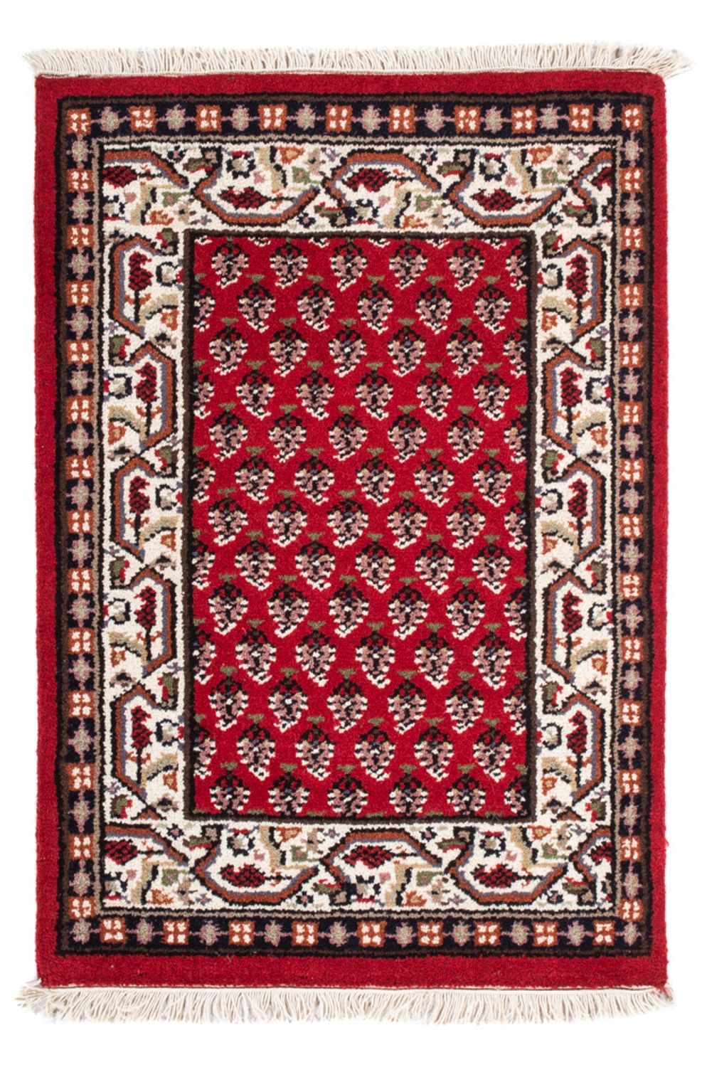 Orientalsk tæppe - Mir - Indus - 90 x 60 cm - rød