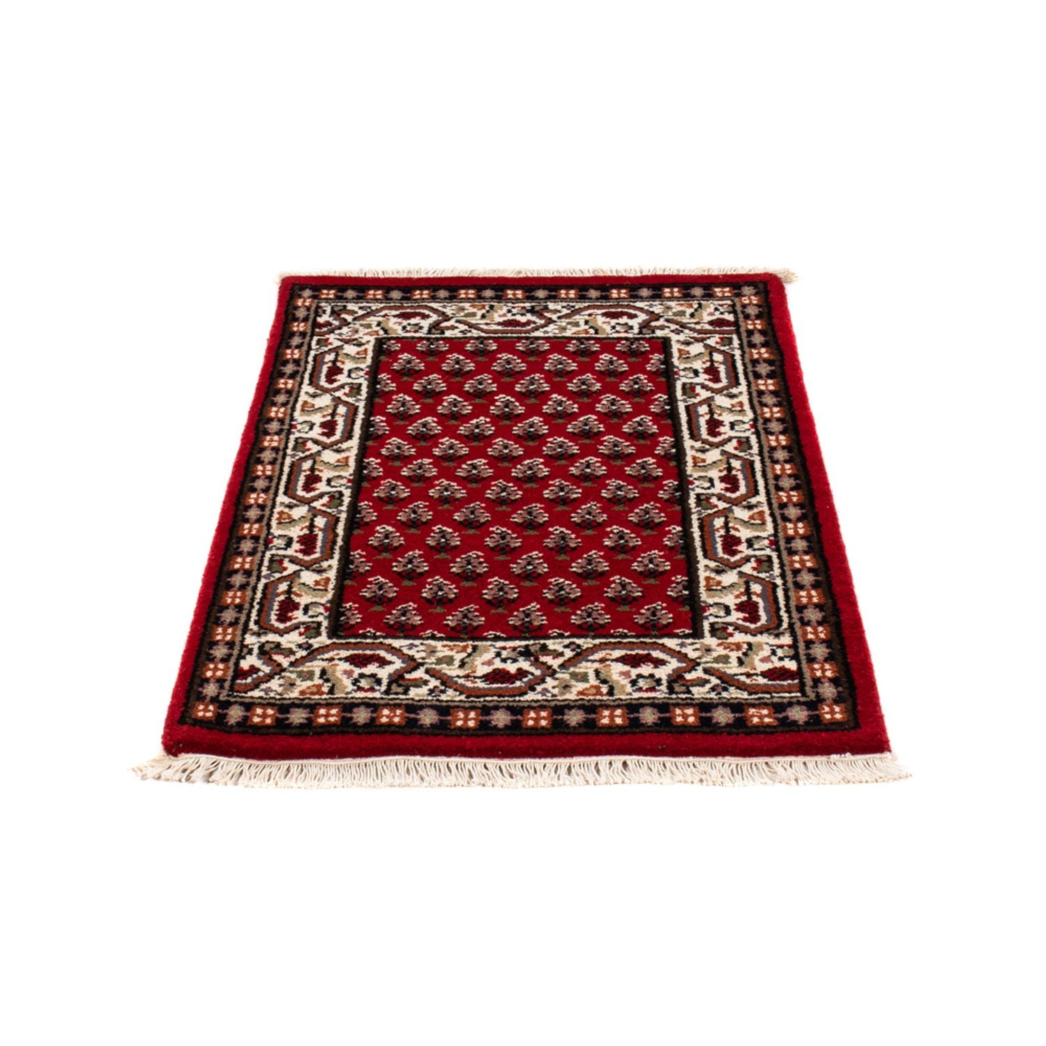 Orientalsk tæppe - Mir - Indus - 90 x 60 cm - rød