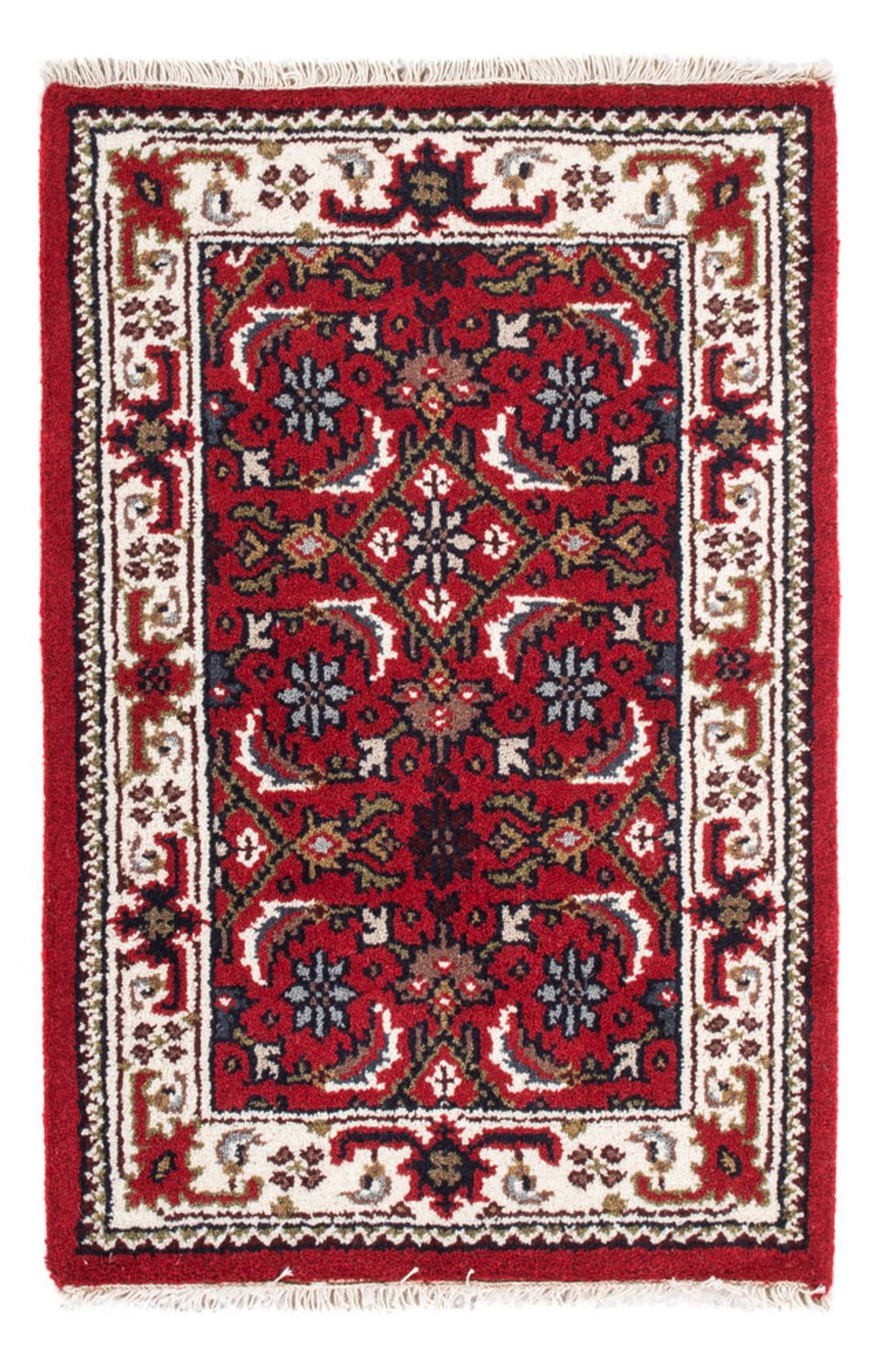 Orientalsk tæppe - Bijar - Indus - 90 x 60 cm - rød