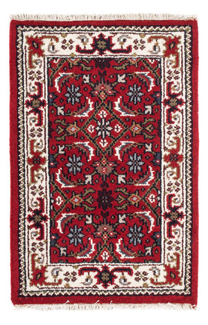 Orientalsk tæppe - Bijar - Indus - 90 x 60 cm - rød