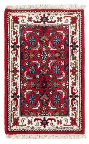 Orientalsk tæppe - Bijar - Indus - 90 x 60 cm - rød