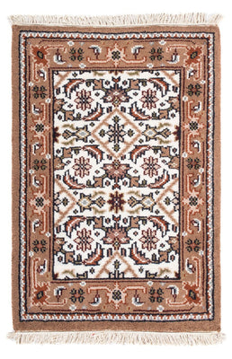 Orientalsk tæppe - Bijar - Indus - 90 x 60 cm - beige