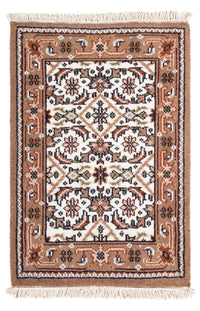 Orientalsk tæppe - Bijar - Indus - 90 x 60 cm - beige