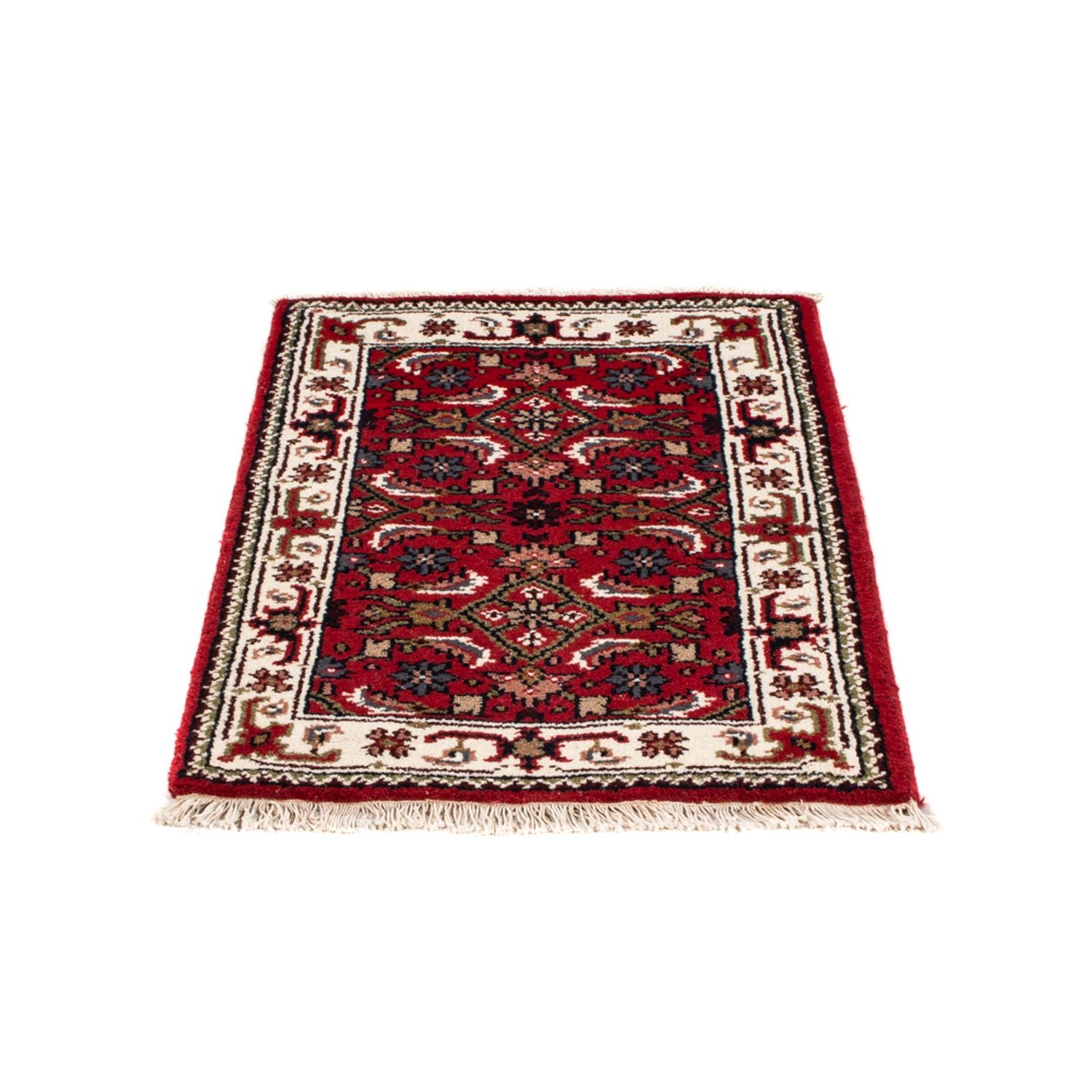 Orientalsk tæppe - Bijar - Indus - 90 x 60 cm - rød