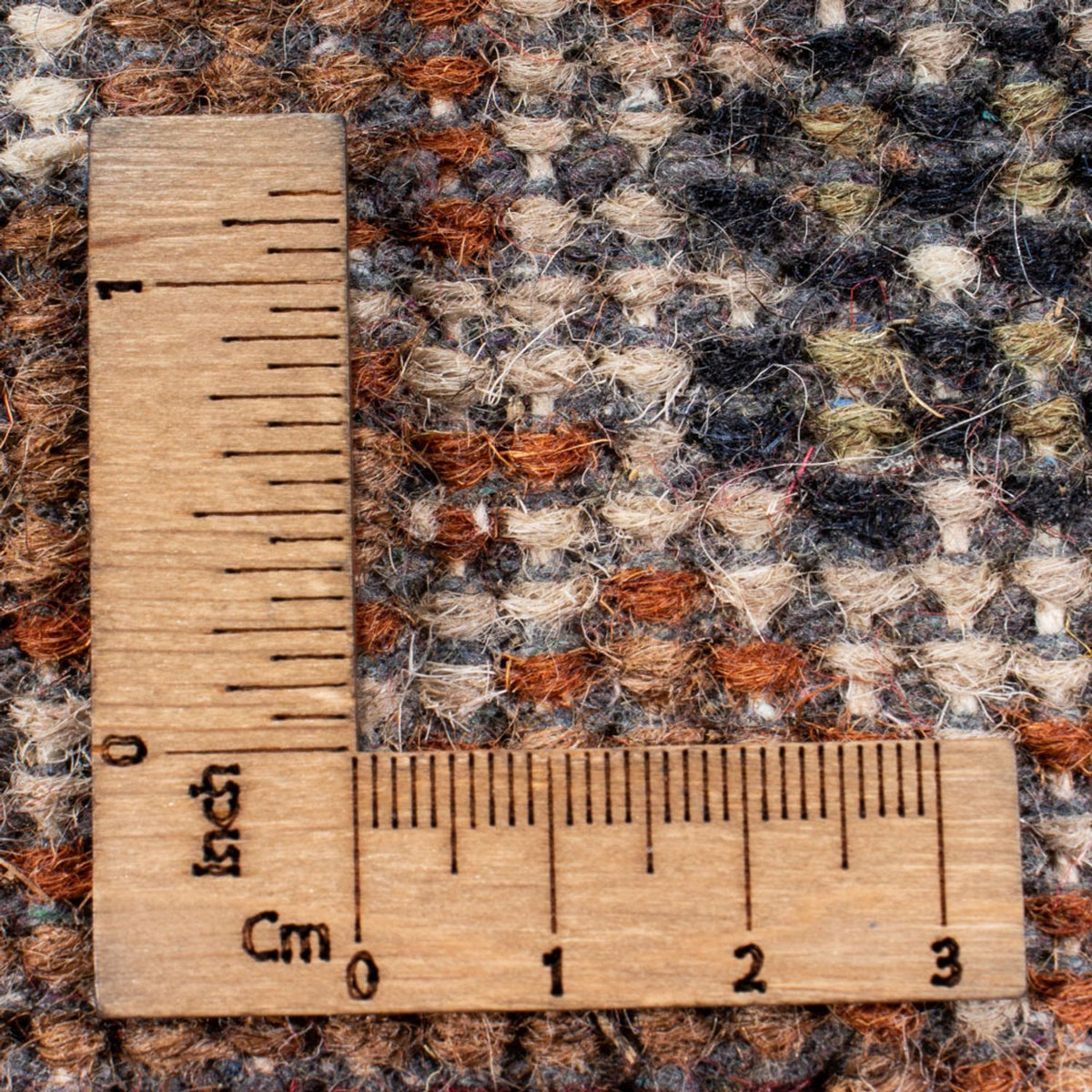 Orientalsk tæppe - Bijar - Indus - 90 x 60 cm - beige