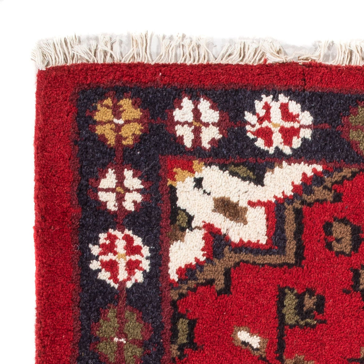 Orientalsk tæppe - 90 x 60 cm - rød