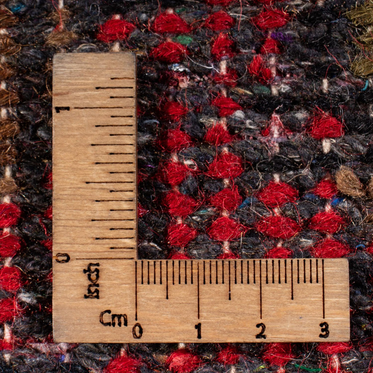 Orientalsk tæppe - 90 x 60 cm - rød