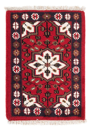 Orientalsk tæppe - 90 x 60 cm - rød