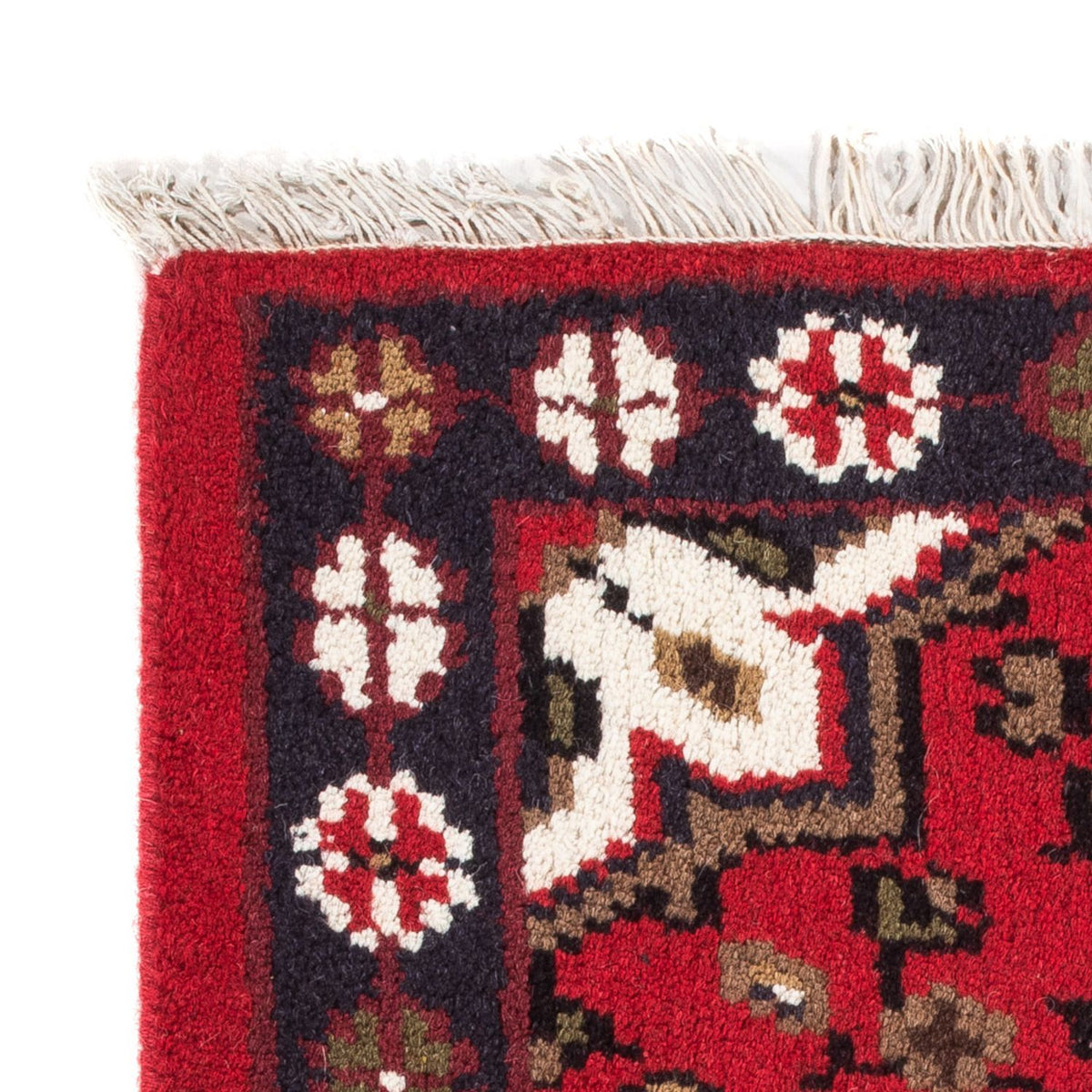 Orientalsk tæppe - 90 x 60 cm - rød