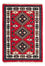 Orientalsk tæppe - 90 x 60 cm - rød