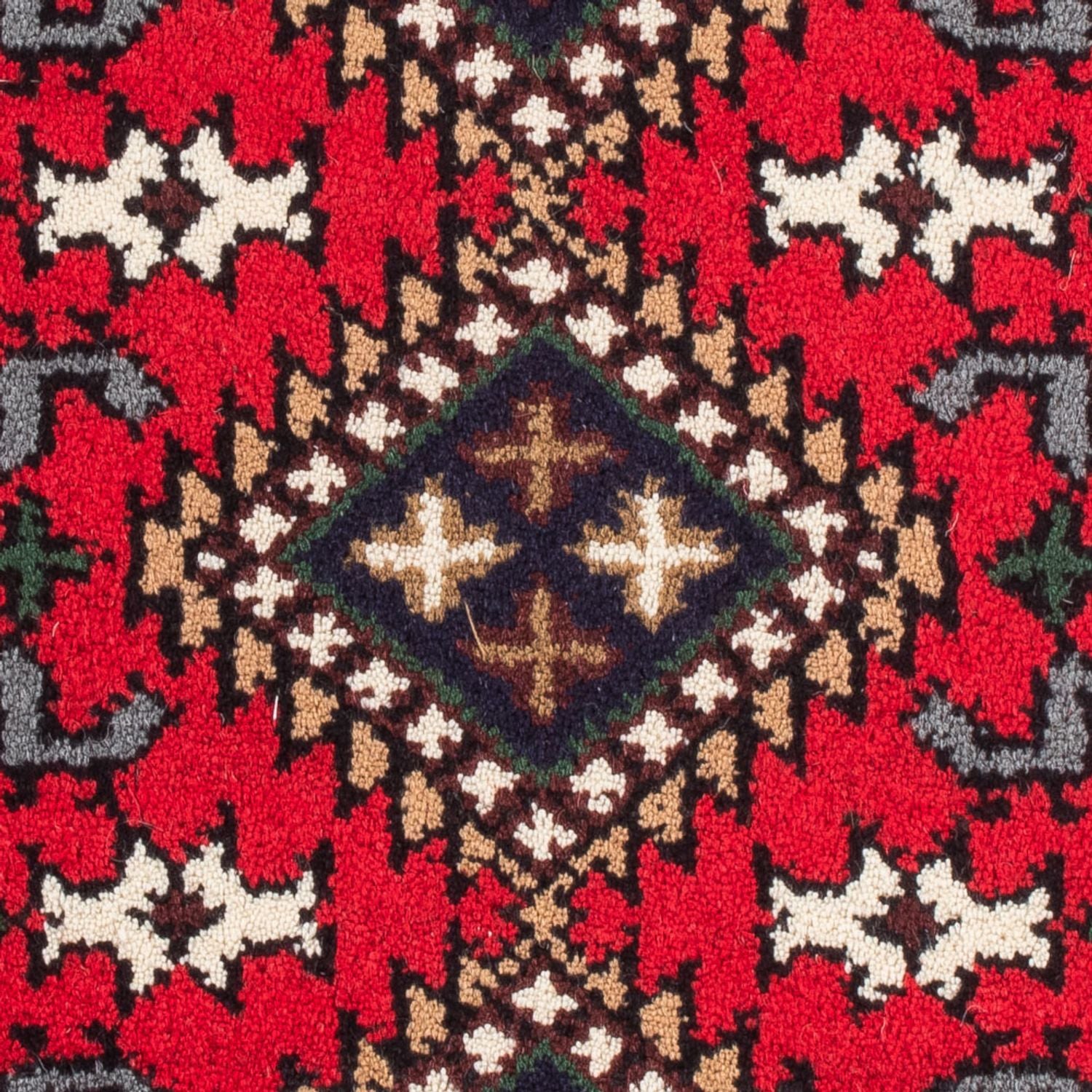 Orientalsk tæppe - 90 x 60 cm - rød