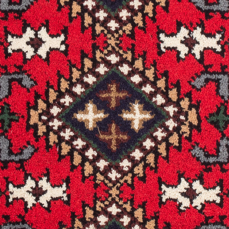 Orientalsk tæppe - 90 x 60 cm - rød