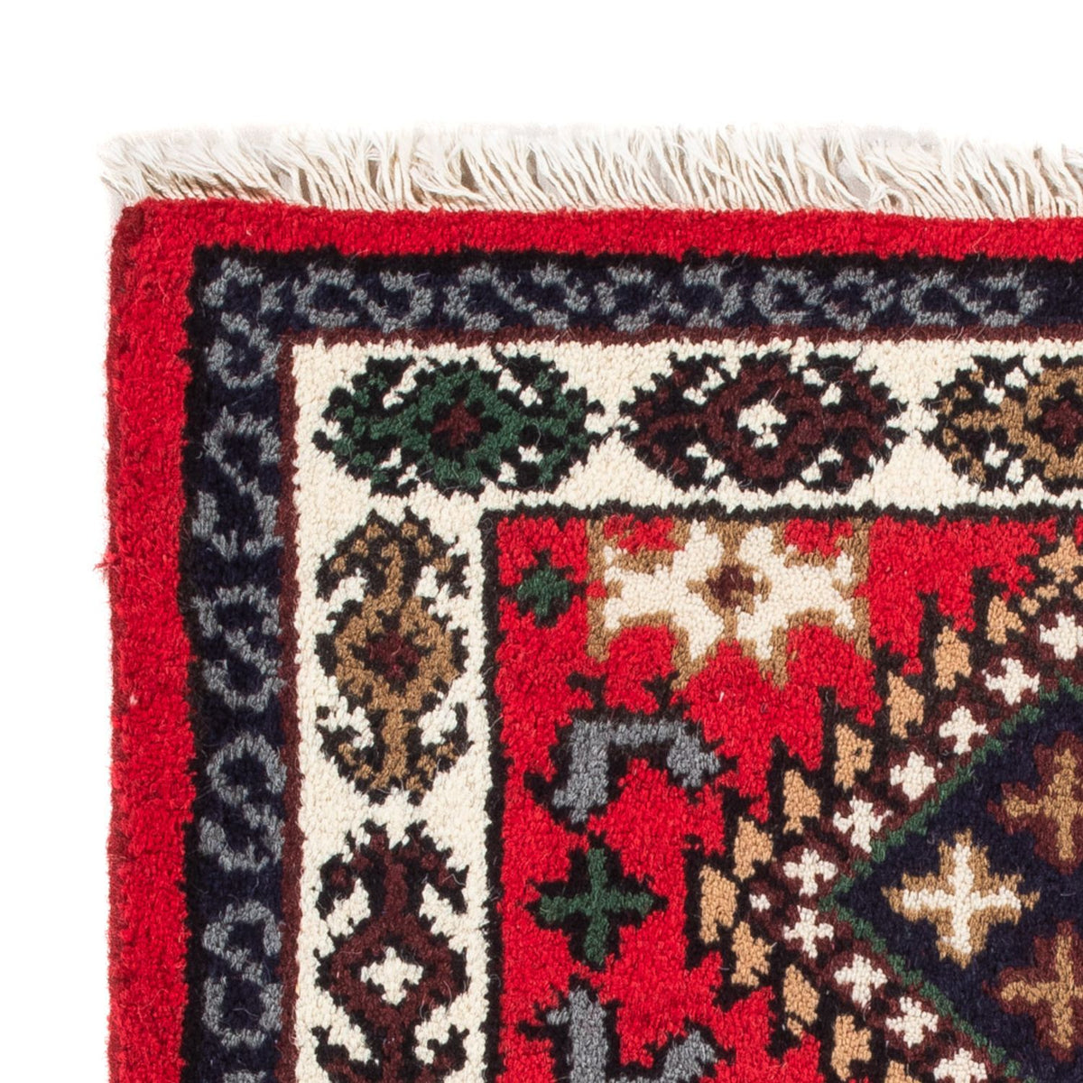 Orientalsk tæppe - 90 x 60 cm - rød