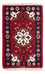Orientalsk tæppe - 90 x 60 cm - rød