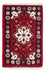 Orientalsk tæppe - 90 x 60 cm - rød