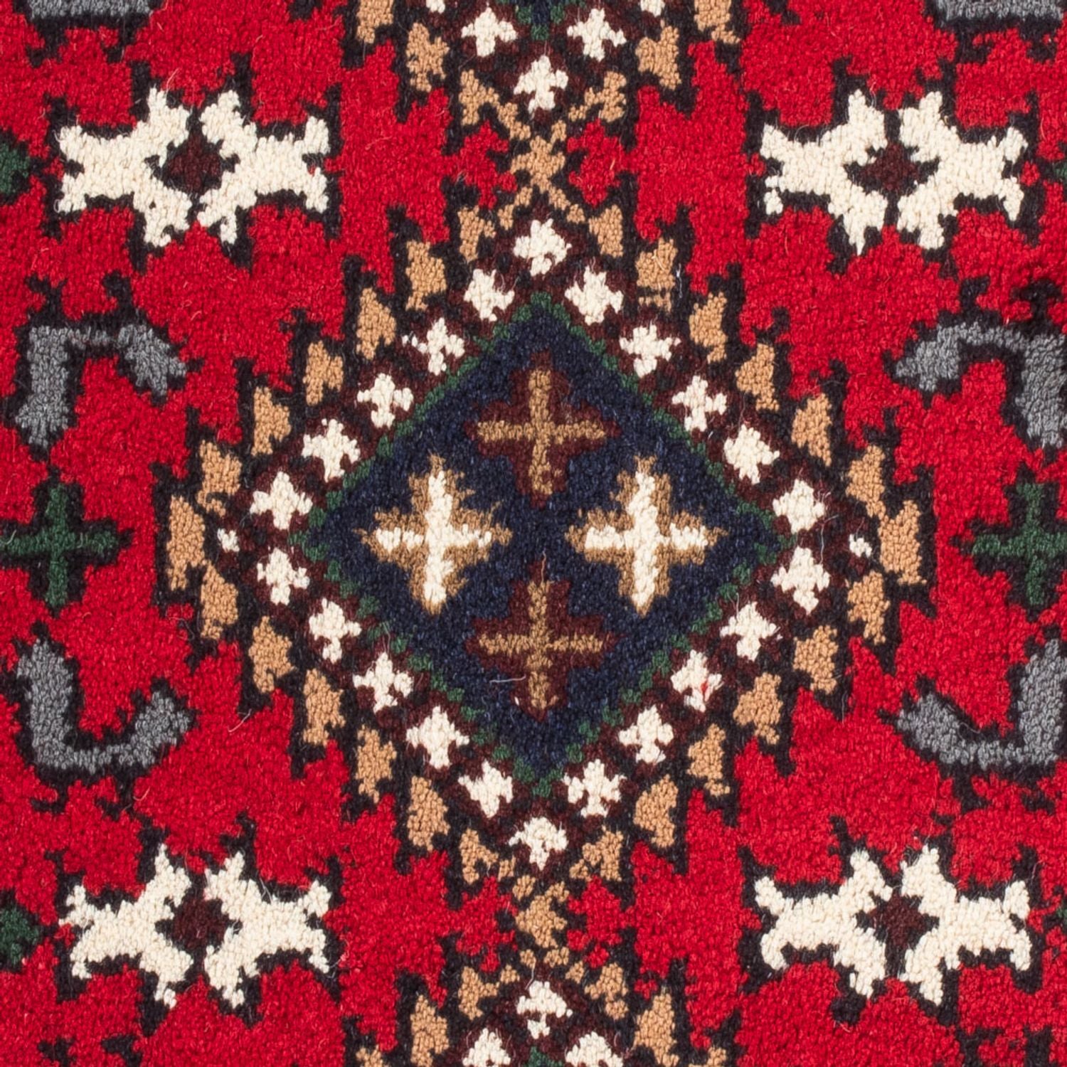 Orientalsk tæppe - 90 x 60 cm - rød