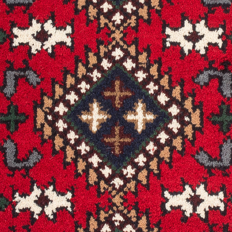 Orientalsk tæppe - 90 x 60 cm - rød