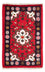 Orientalsk tæppe - 90 x 60 cm - rød