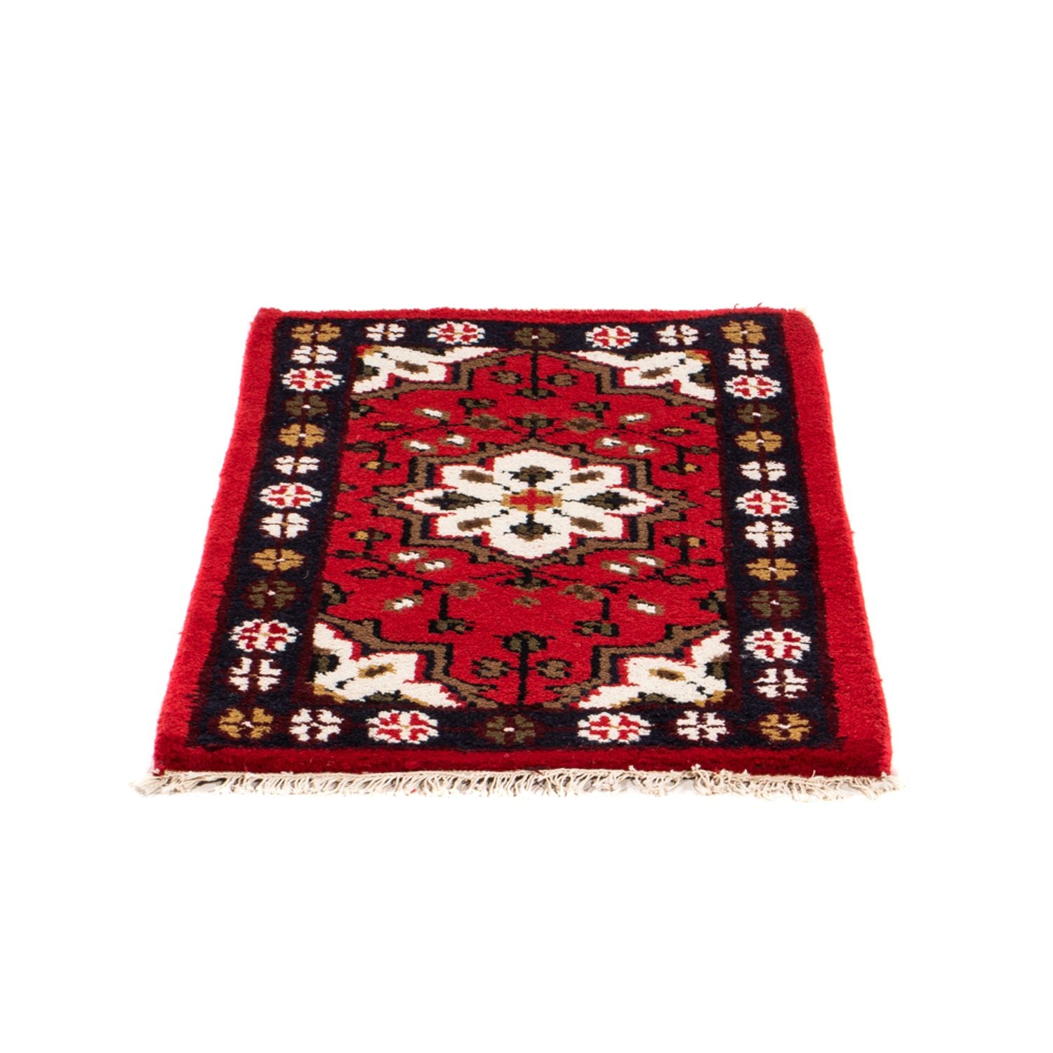 Orientalsk tæppe - 90 x 60 cm - rød