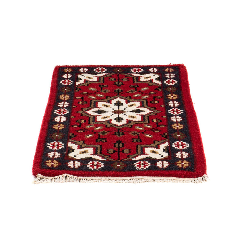 Orientalsk tæppe - 90 x 60 cm - rød