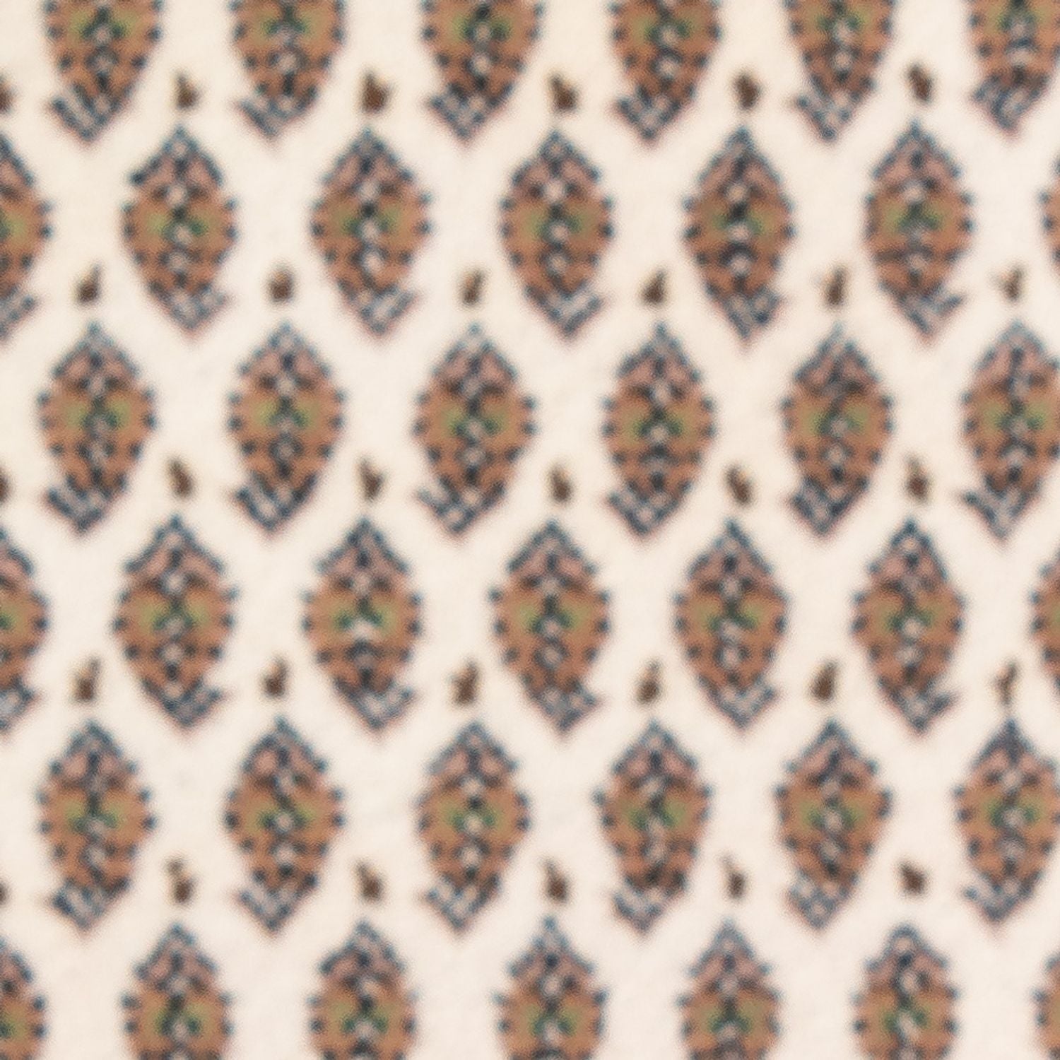 Orientalsk tæppe - Mir - Indus - 60 x 40 cm - creme