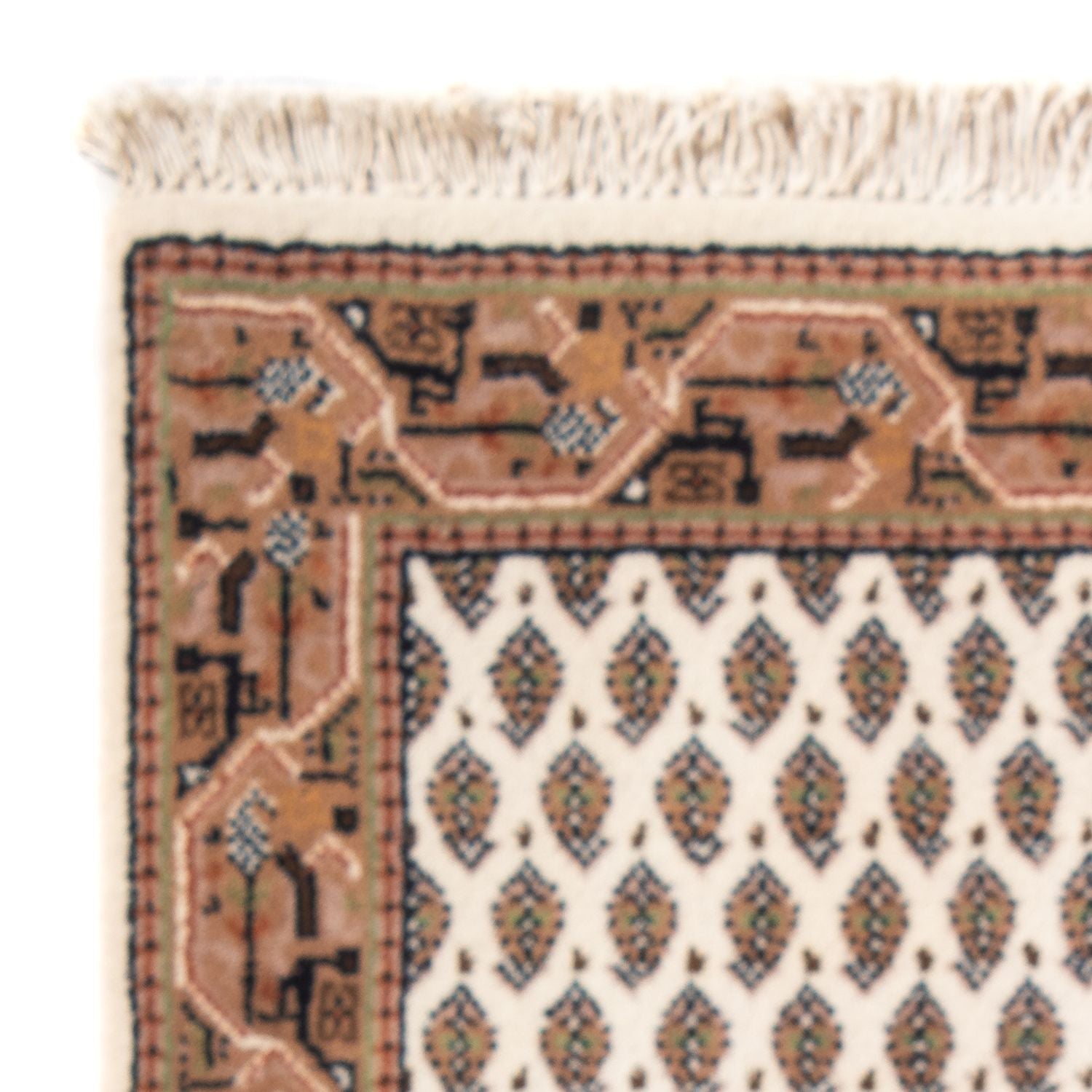 Orientalsk tæppe - Mir - Indus - 60 x 40 cm - creme