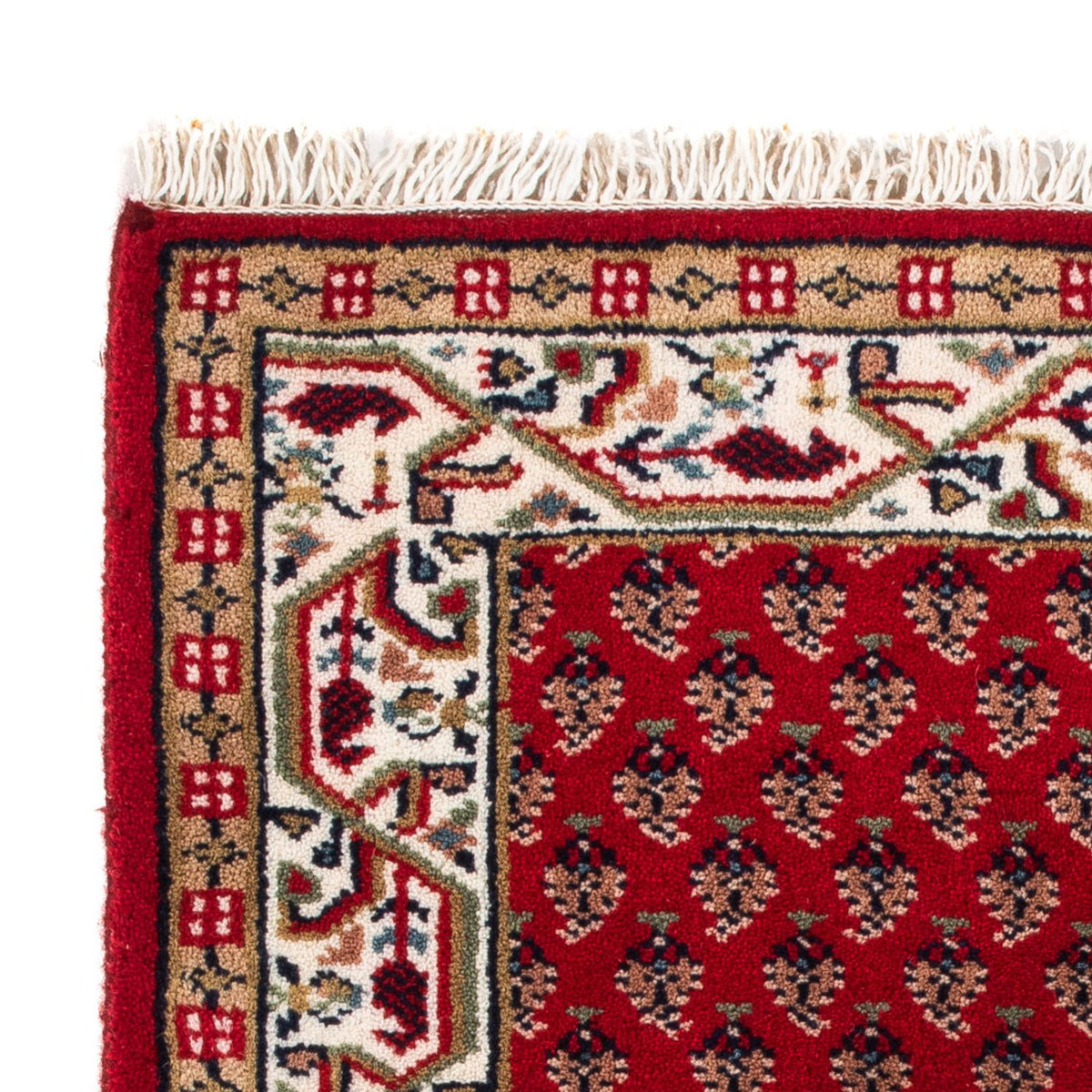 Orientalsk tæppe - Mir - Indus - 90 x 60 cm - rød