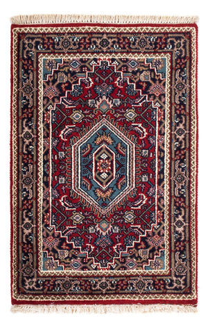 Orientalsk tæppe - Bijar - Indus - 90 x 60 cm - rød