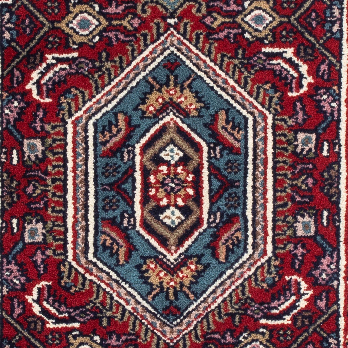Orientalsk tæppe - Bijar - Indus - 90 x 60 cm - rød