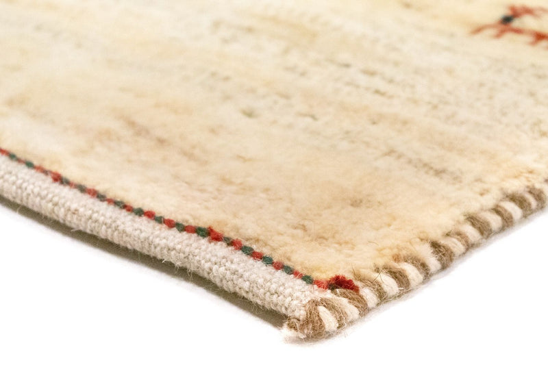 Løber Gabbeh-tæppe - Persisk - 215 x 75 cm - beige