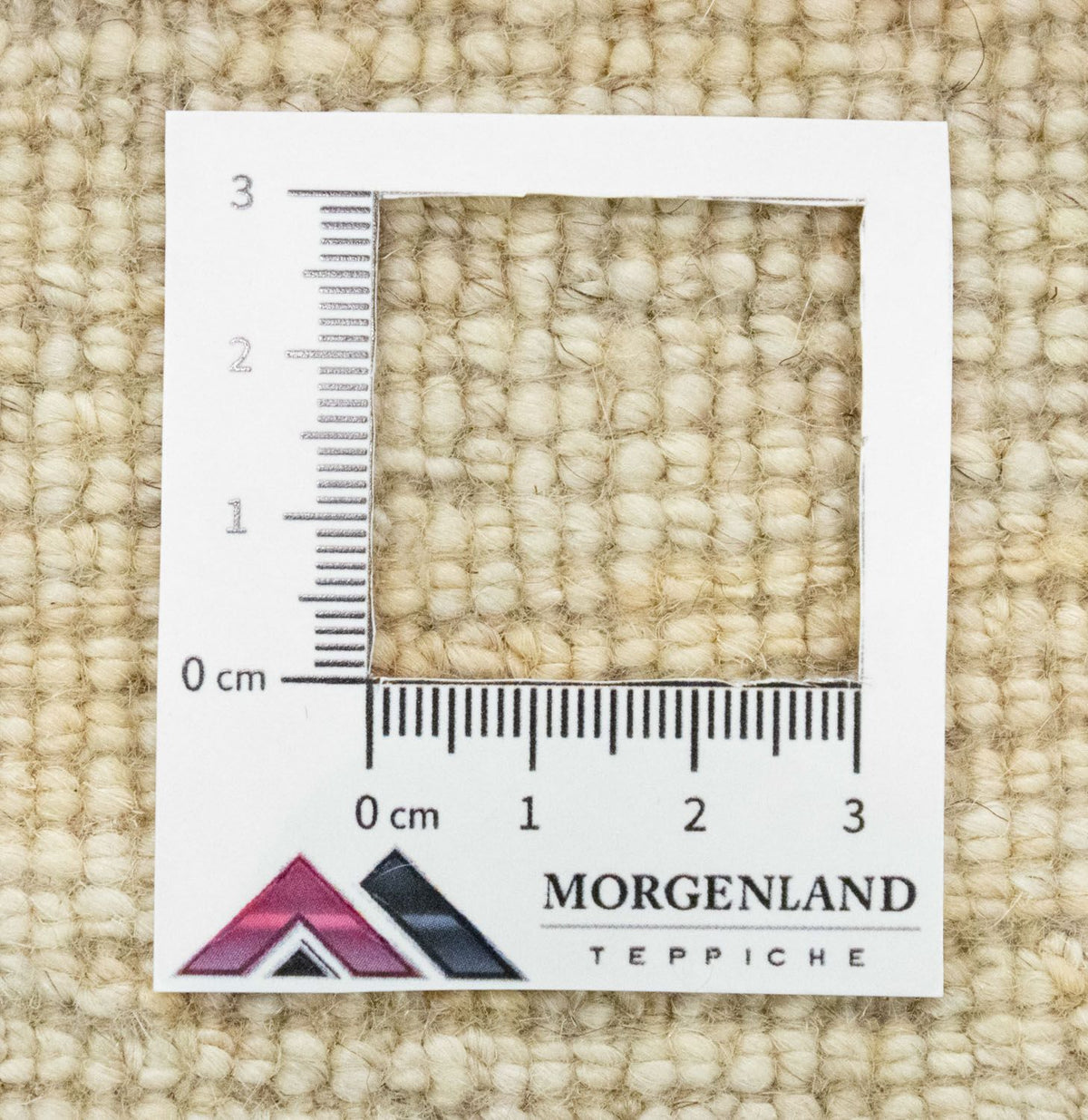 Løber Gabbeh-tæppe - Persisk - 215 x 75 cm - beige