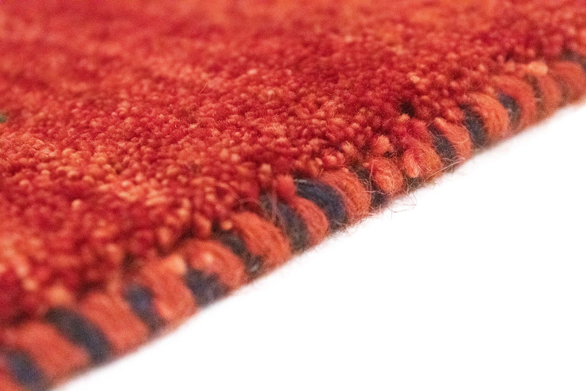 Løber Gabbeh-tæppe - Persisk - 215 x 75 cm - orange