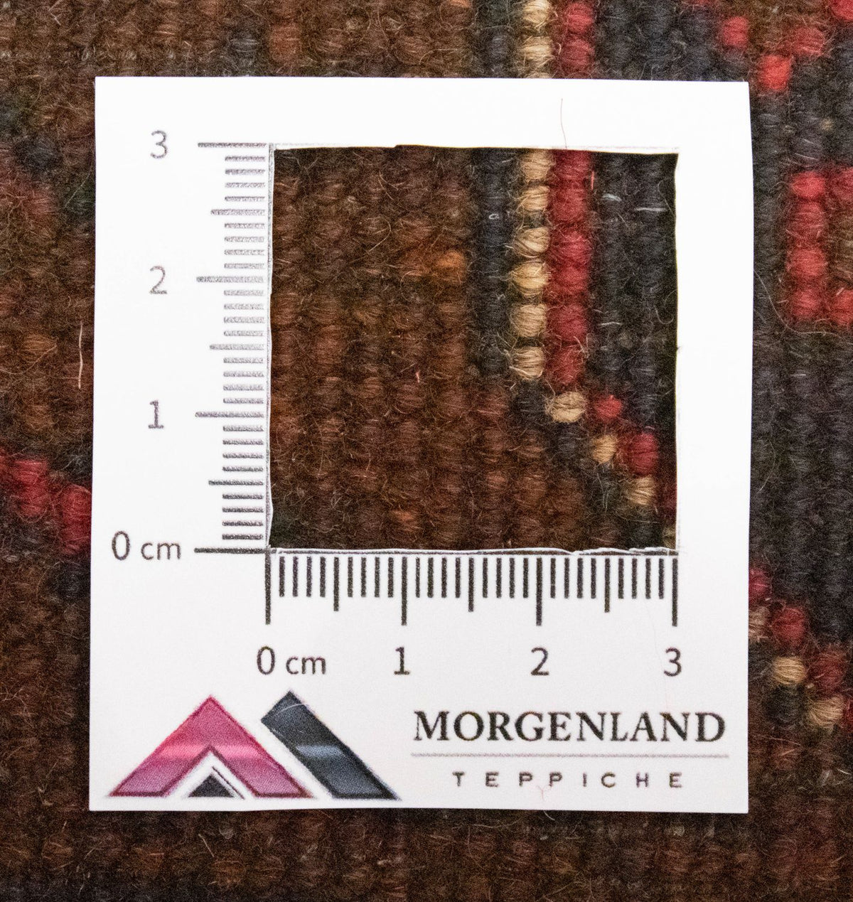 Løber Afghansk tæppe - Kunduz - 295 x 75 cm - rød