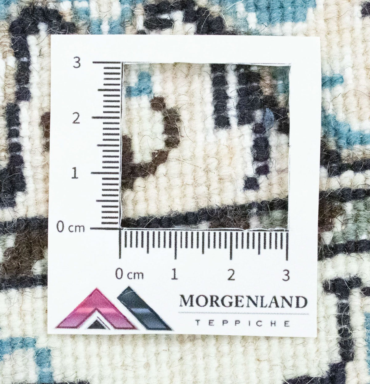 Persisk tæppe - Nain - 82 x 54 cm - naturlig hvid