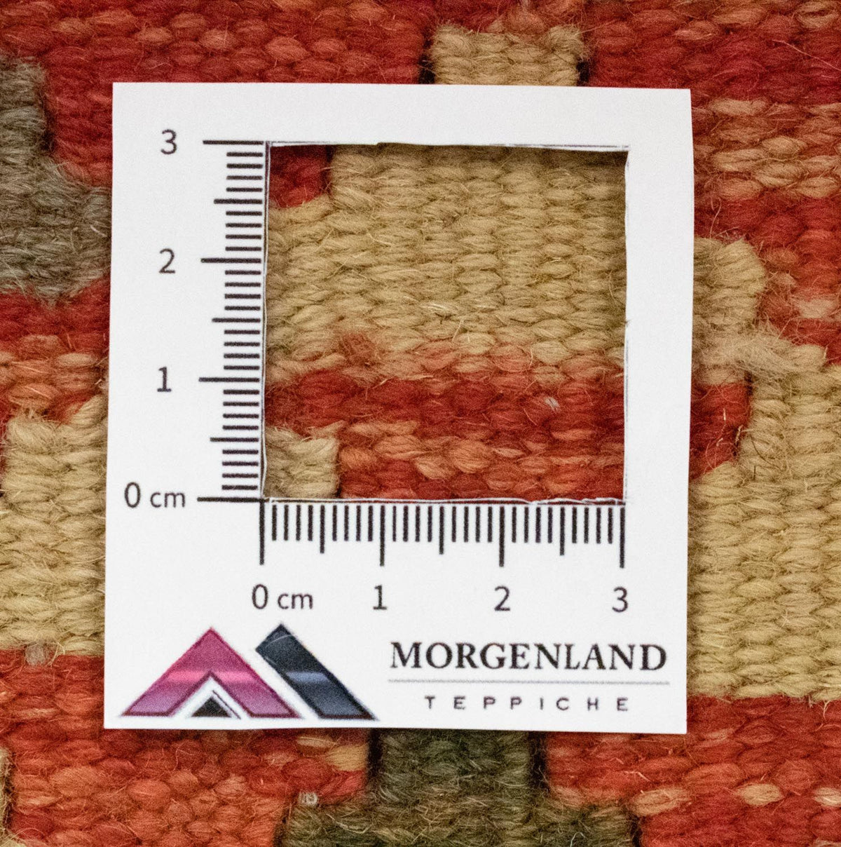 Kelim-tæppe - orientalsk - 90 x 60 cm - brun