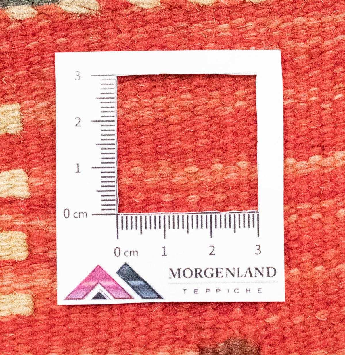 Kelim-tæppe - orientalsk - 90 x 60 cm - orange