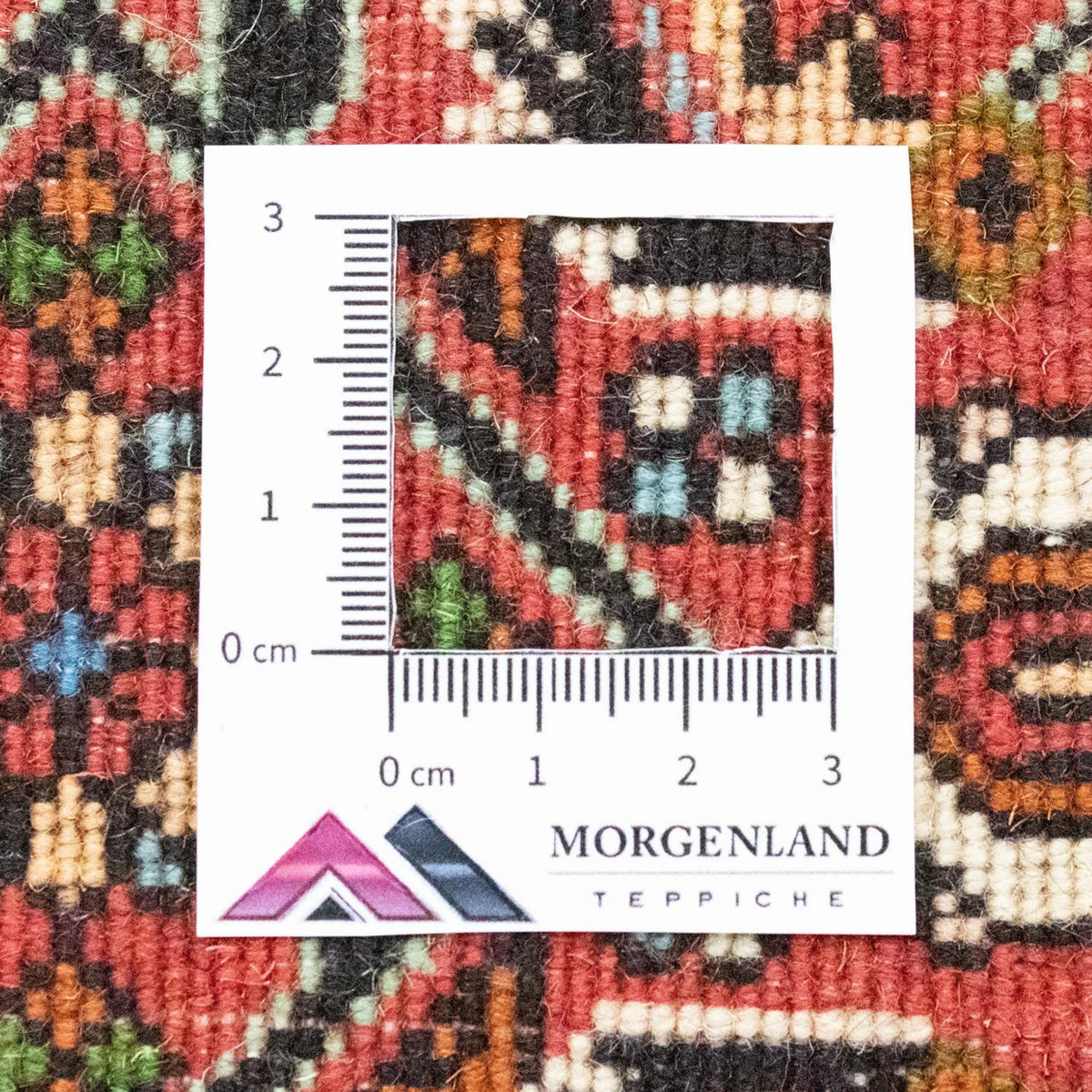 Persisk tæppe - Bijar - 60 x 40 cm - brun