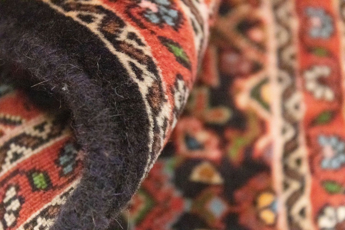 Persisk tæppe - Bijar - 60 x 40 cm - brun