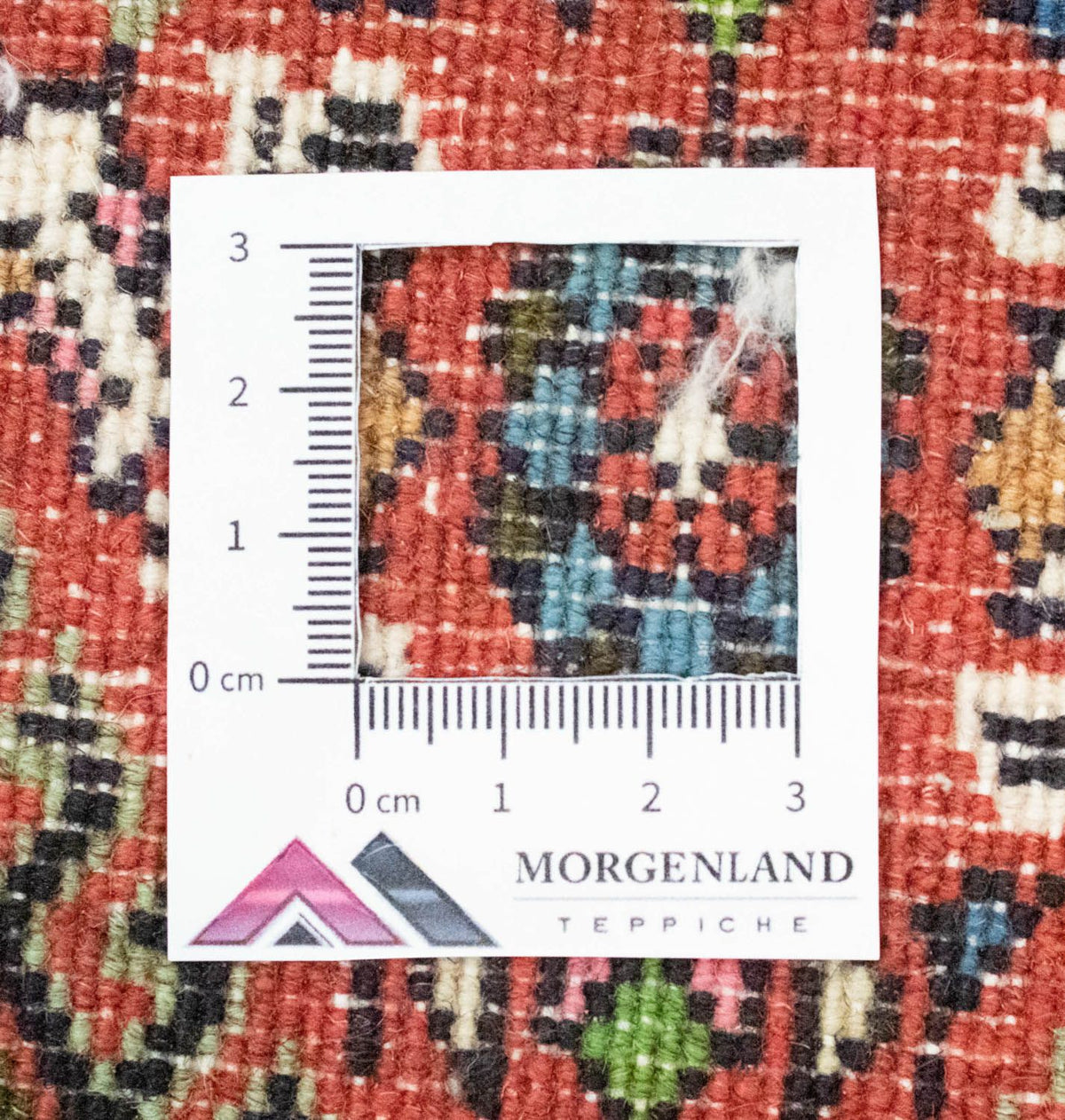 Persisk tæppe - Bijar - 60 x 40 cm - brun